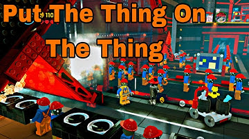 The LEGO Movie Videogame - Level 11 Put The Thing On The Thing Playthrough (PS5)