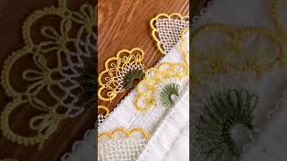 Muhteşem Iğne Oyası Havlu Kenarı Modeli