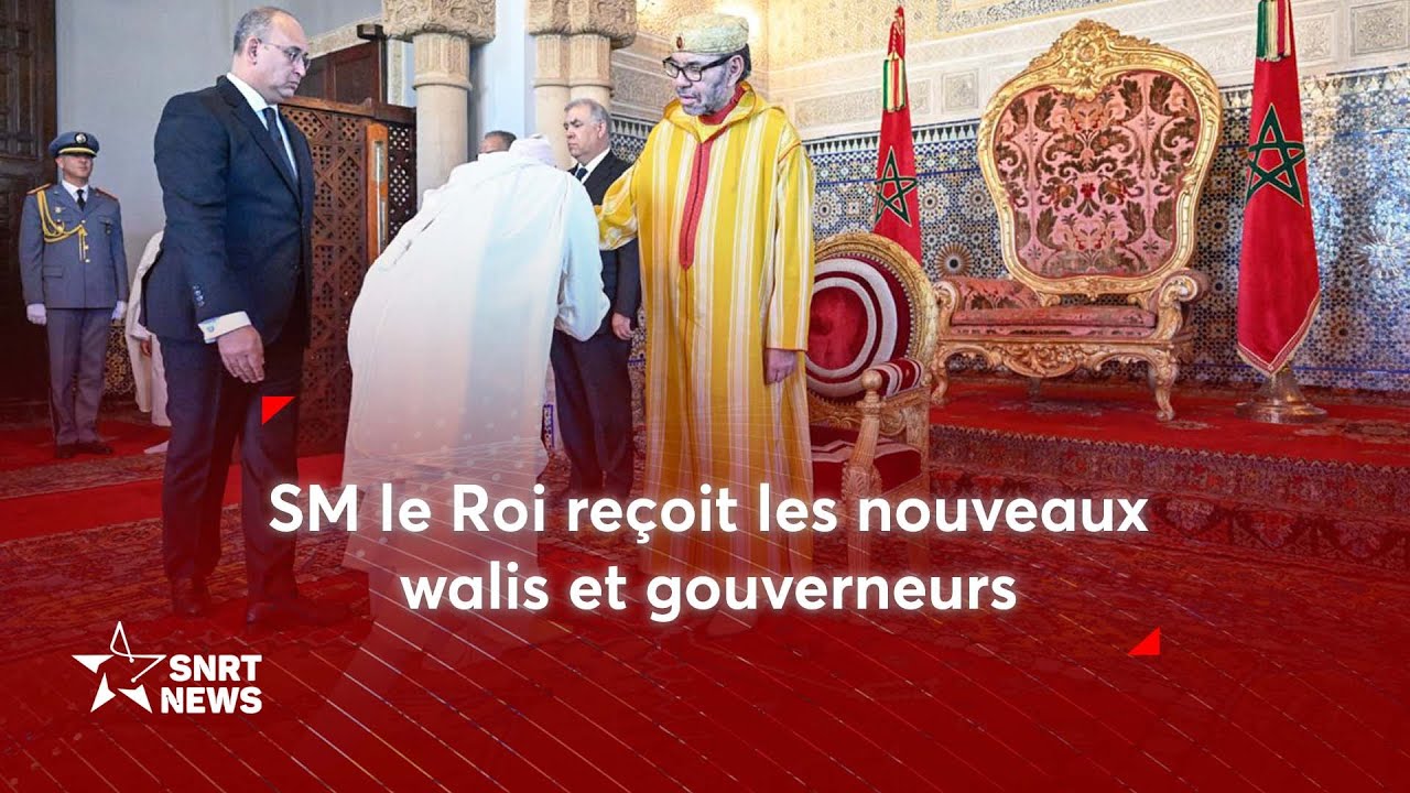 SM le Roi reçoit les nouveaux walis et gouverneurs nommés au niveau de l’Administration territoriale