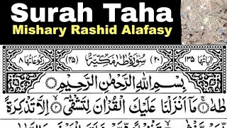 20 - Surah Taha Full | Sheikh Mishary Rashid Al-Afasy With Arabic Text (HD)