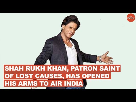 Shah Rukh Khan, patron saint of lost causes, has opened his arms to Air India