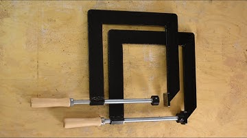 Making Steel "C" Clamps