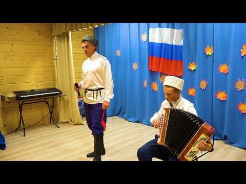 казаки на празднике "День народного единства" в Ивановском сельском клубе