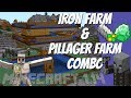 How to Make an Iron Farm That is Also a Pillager Farm in Minecraft 1.14 (with Avomance 2019)