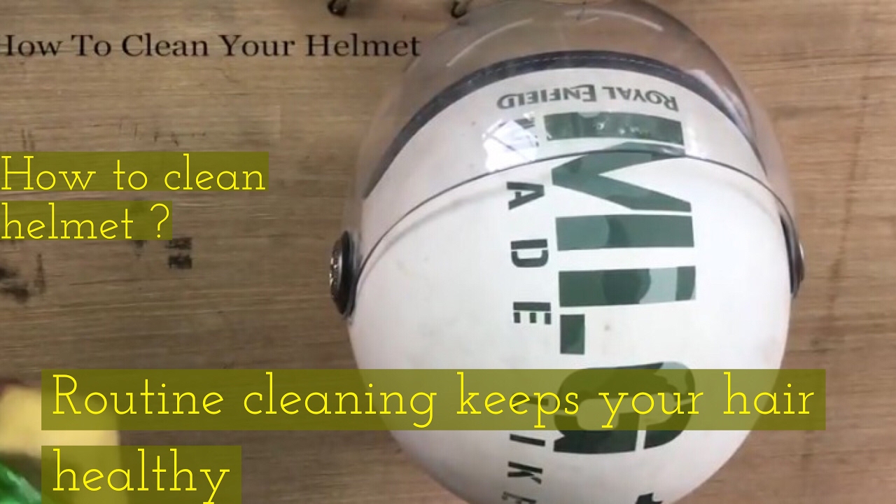 Helmet Cleaning YouTube