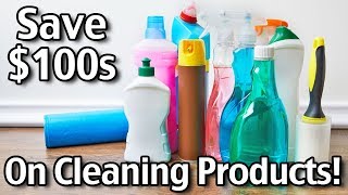 Save Money On Household Cleaning Products!