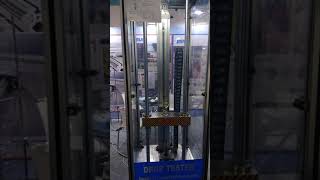 Drop tester at Automation expo2017 , Bombay Exibition centre