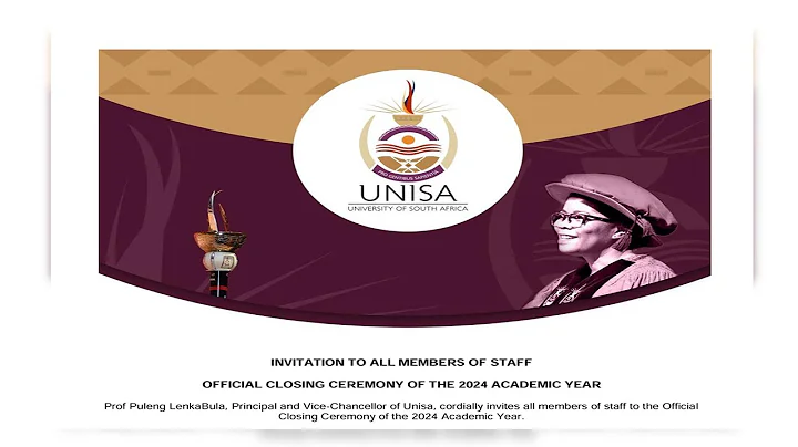 OFFICIAL CLOSING CEREMONY OF THE 2024 ACADEMIC YEAR