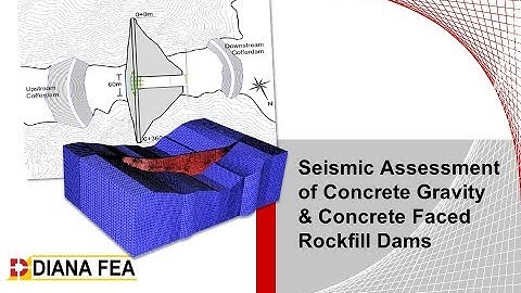 Webinar: Seismic Assessment of Concrete Gravity & Concrete Faced Rockfill Dams with DIANA