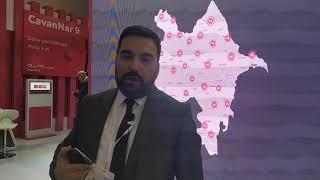 Bakutel 2019 Azerfon Şirkəti Nar Ticarət Nişanı