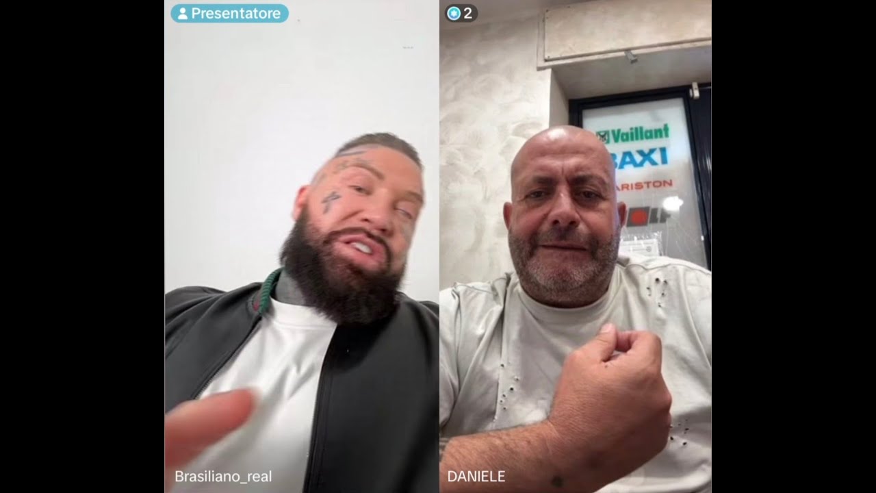 Brasiliano litiga con il suo idraulico in diretta