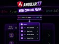 Angular 17 New Control Flow Explained 🔥 @if vs *ngIf #angular #codeliftgrow #Angular #technology