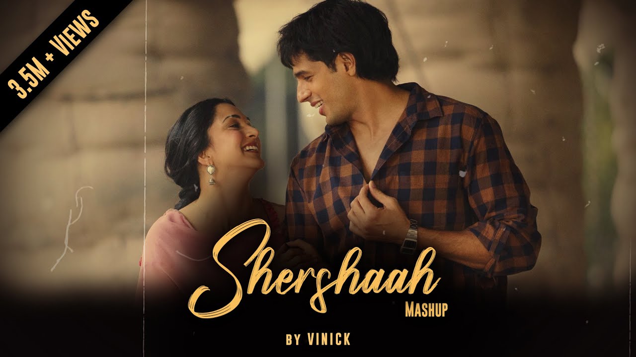 Shershaah Lofi Mashup  Vinick  Shershaah All Songs  Bpraak  Darshan Raval  Mann Bharryaa