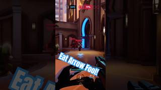 Freja Shootin Arrows😳 #shorts #overwatch #gaming