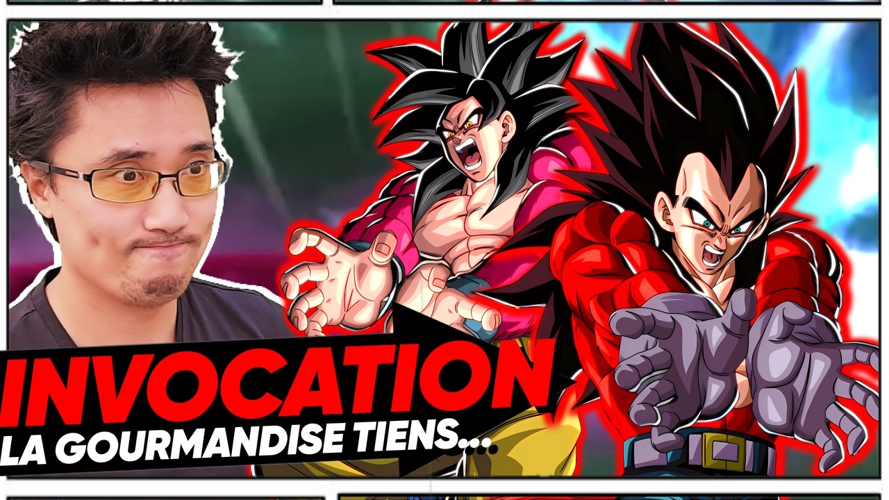 J'ai encore craqué mdr ! Invocation TAG SSJ4 Vegeta et Goku LR ! Dokkan Battle !