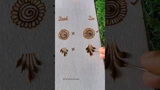 Stop making this mehndi mistake! 😱 | Easy besic Mehndi Hack ✨ #easy #mehndi #shorts #hack #art