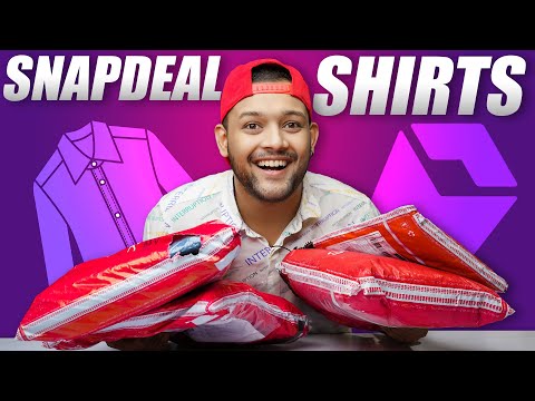 BEST BUDGET CASUAL SHIRTS FOR MEN ON SNAPDEAL 🔥 Shirt Haul Review