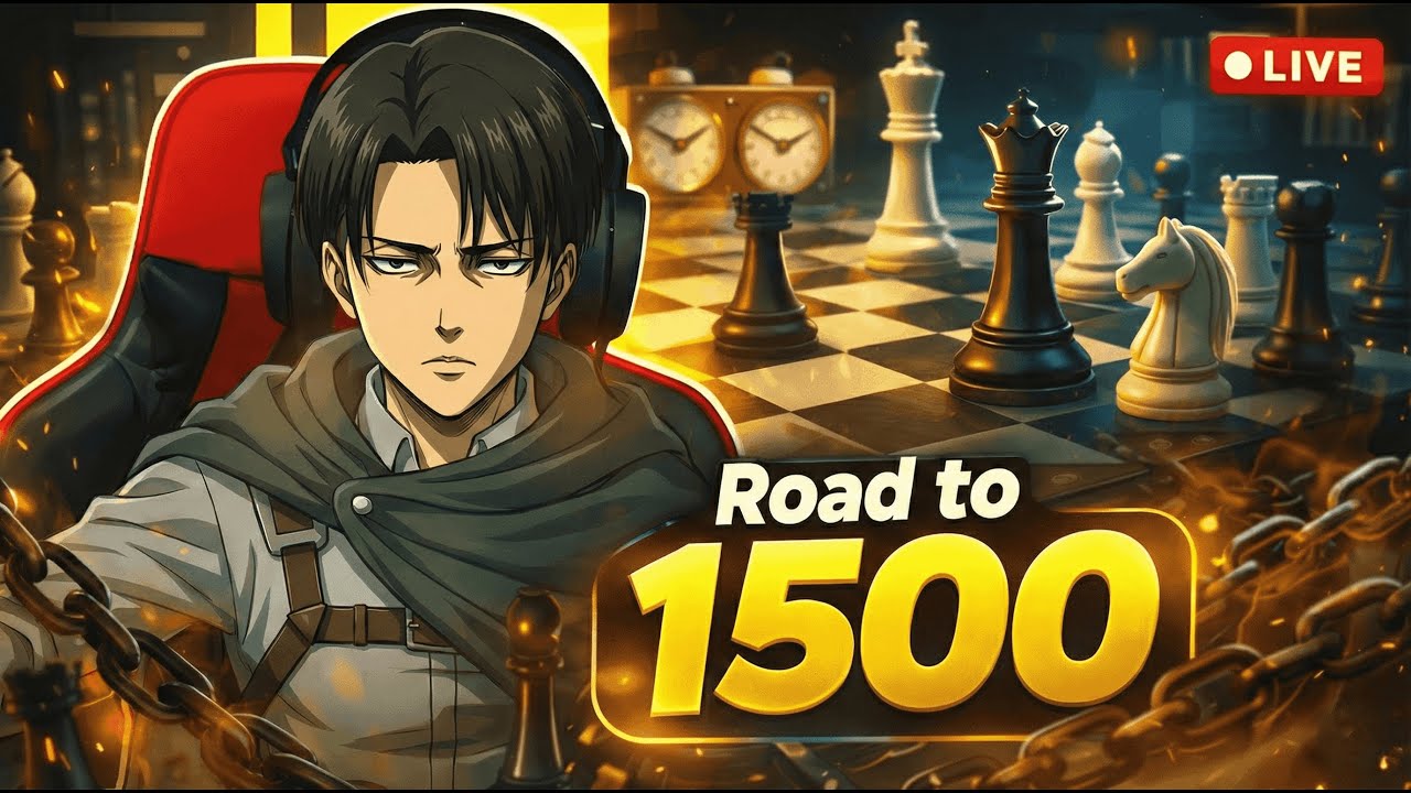Road to 1500 elo Rapid game - Day 204 - YouTube