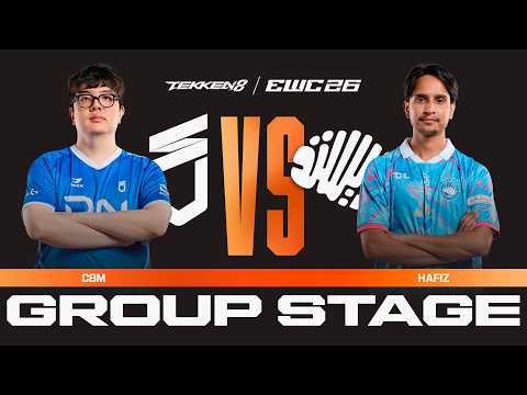 CBM vs. Hafiz | TEKKEN 8 at EWC 26 | Group Stage - VOD