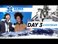 Day 3 livestream with jack mitrani  gabby maiden  x games aspen 2024