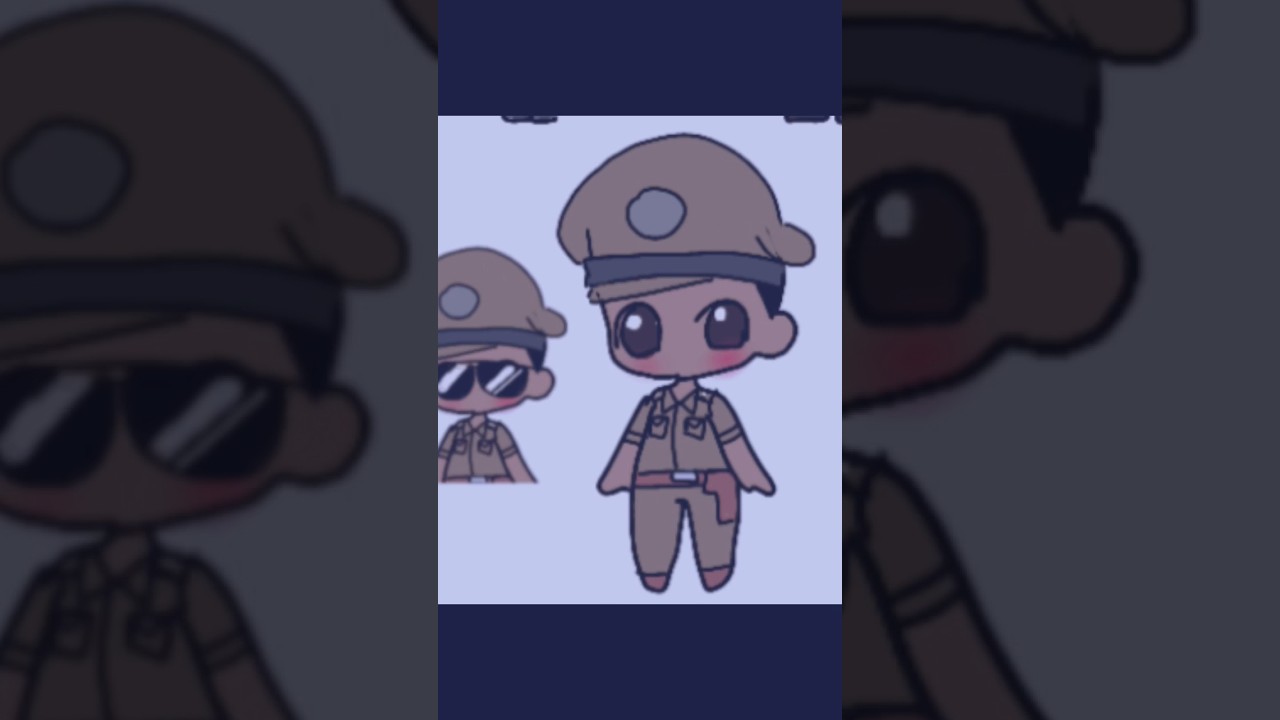 chibi version of little singham.... 