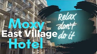 NYC Marriott Moxy Hotel East Village Tour & Visit A Secret Bar by Traveling Tipps 2,409 views 9 months ago 6 minutes, 17 seconds