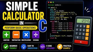 Simple Calculator Using C | C Language | Switch Statement