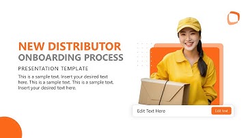 New Distributor Onboarding Process PowerPoint Template