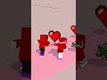 Love Run: JJ Sister and JJ 2 - MAIZEN Minecraft Animations #minecraft #shorts #fyp