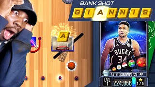 New BANK SHOT Pack Opening On NBA 2K Mobile! Giannis Season 5 Gameplay