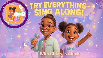 "Try Everything" Sing-Along | Zootopia Song for Kids | Learn Confidence with Chiara and Alexis