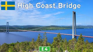 Sweden: E4 across the High Coast Bridge