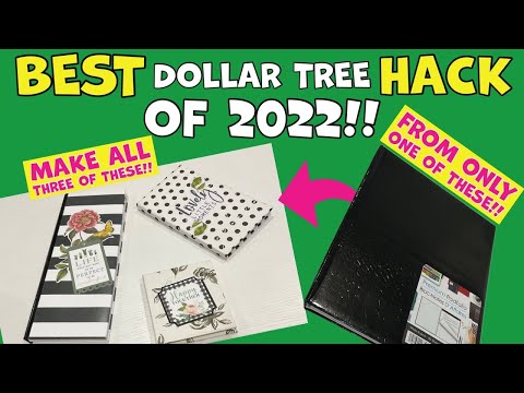 BIG CRAFT FAIR MONEY MAKER!! turn one folio into three!  DOLLAR TREE HACK!