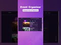 Complete Responsive Event Organizer Website Design Using HTML - CSS - Javascript || Step By Step