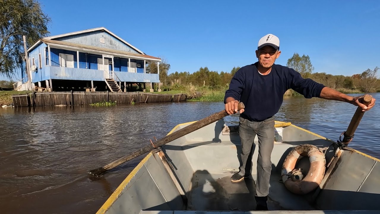 Aquí la VIDA ES DURA, no todas las personas pueden adaptarse / Isleños en Villa Paranacito
