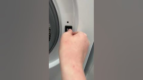 another way to get your Beko washing machine to work with door open @applianceguy