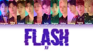 X1 (엑스원) - 'FLASH' (Color Coded Lyrics/Han|Rom|Eng|가사)