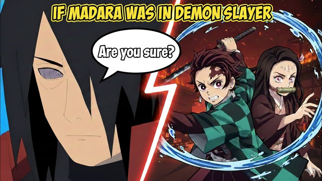 If madara was in demon slayer                reaction video 