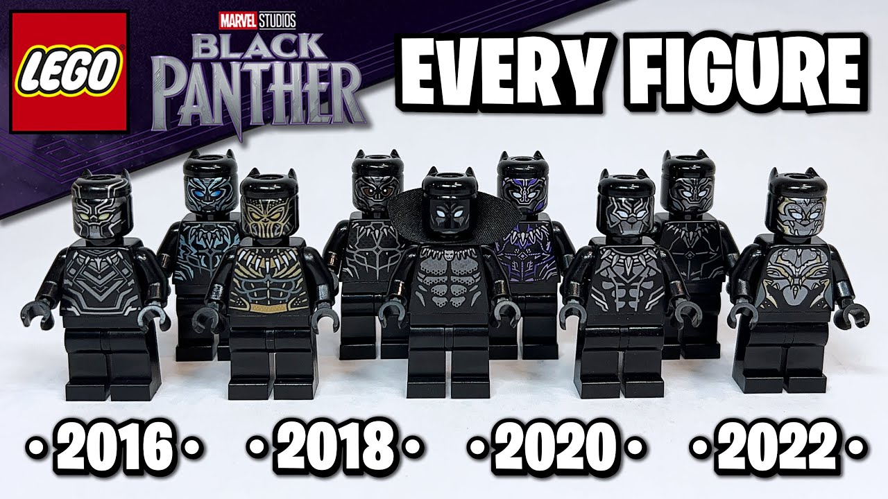 EVERY LEGO Black Panther Minifigure 