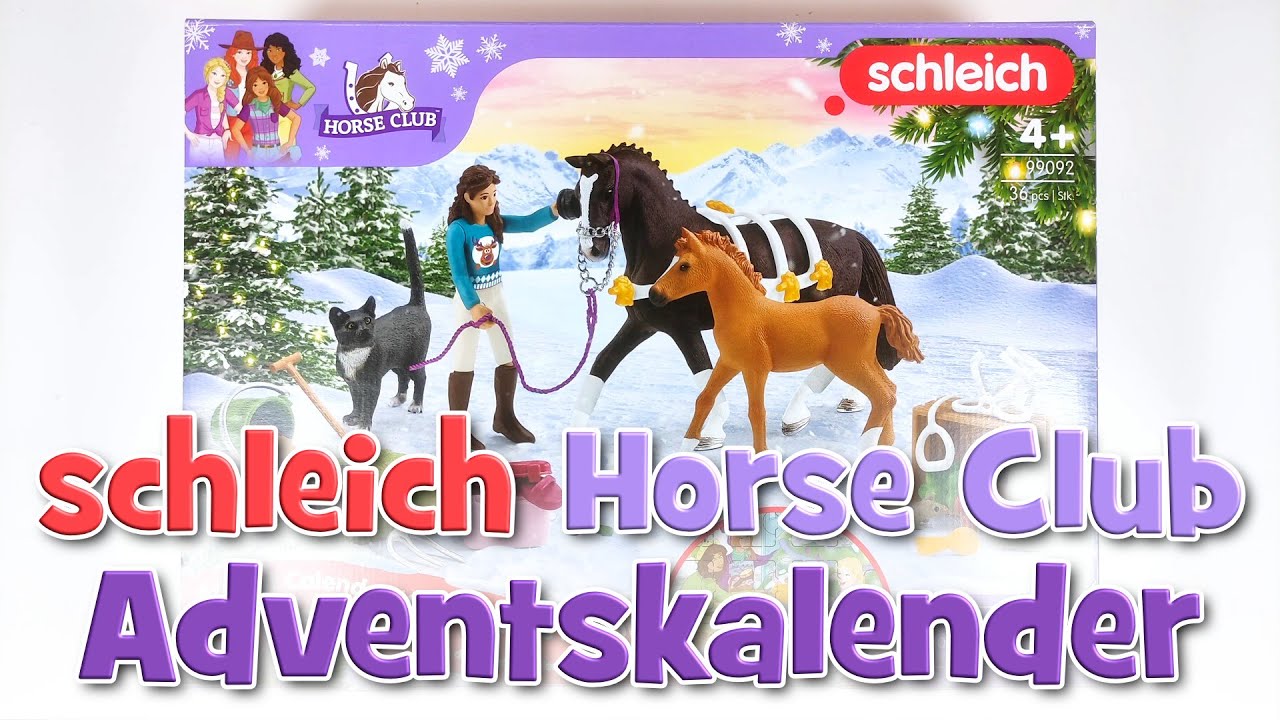 schleich Horse Club Adventskalender 2024 (99092) | UNBOXING