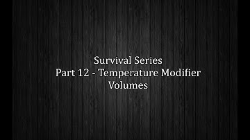 UE4 Survival Series - Adding Temperature Modifier Volumes (Part 12)