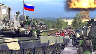 Ukrainian Fighter Jets & War Helicopters Attack on Russian Military Airport of Moscow - GTA 5
