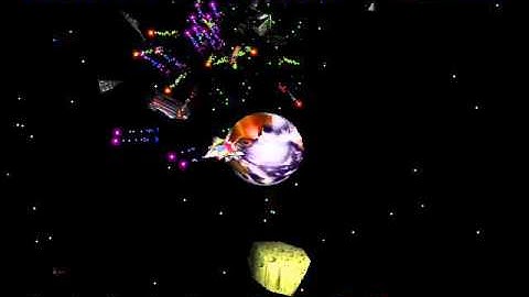 3D Asteroid Impact - Playthrough Personal Best Part 2 (DOS Shooter Games)