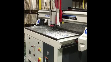 HD series CNC router by Exel CNC UK, 6mm dibond