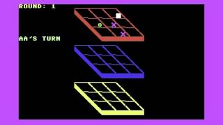 C64 Game - 3D Tic-Tac-Toe