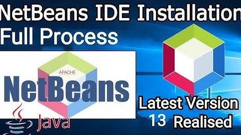 How to install java NetBeans IDE Latest Version 13