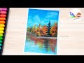 Forest landscape painting| Step by Step Tutorial
