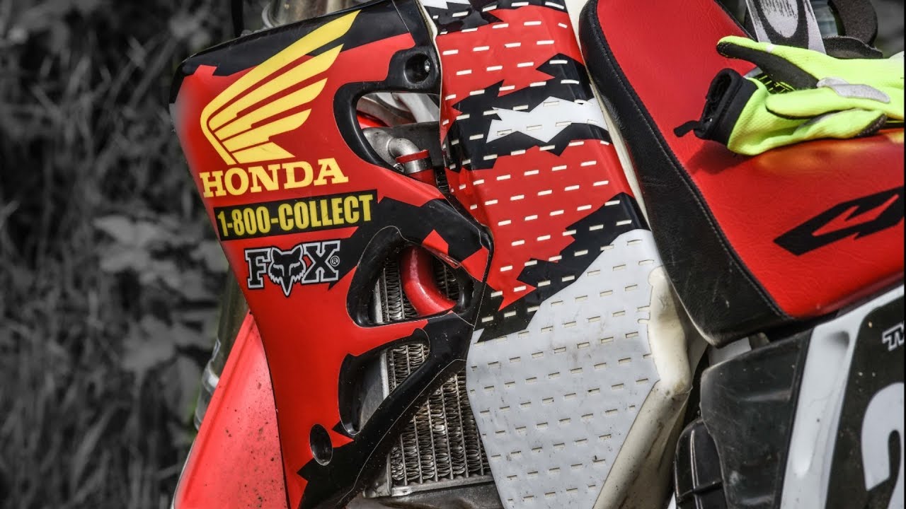 Bradshaw Shreds 21 Year Old Honda CR 125 YouTube