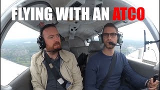 Flying with an Air Traffic Controller Onboard!