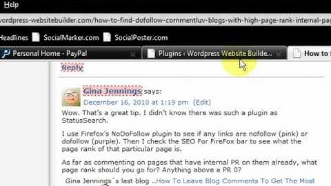 Wordpress Tutorial  - Commentluv Plugin Tips & Tricks